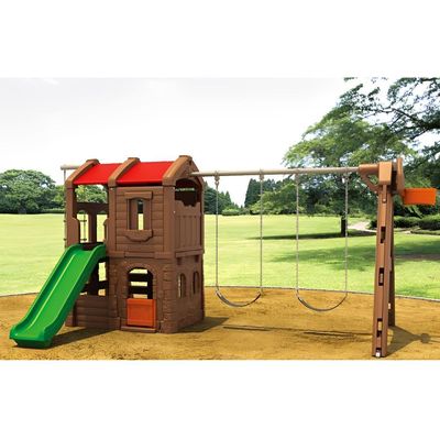 MYTS Kids Pro  Slide And Swings  with climbing wall